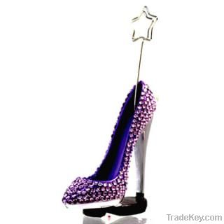 Giftcraft red Shoe High heel shoes business card holder