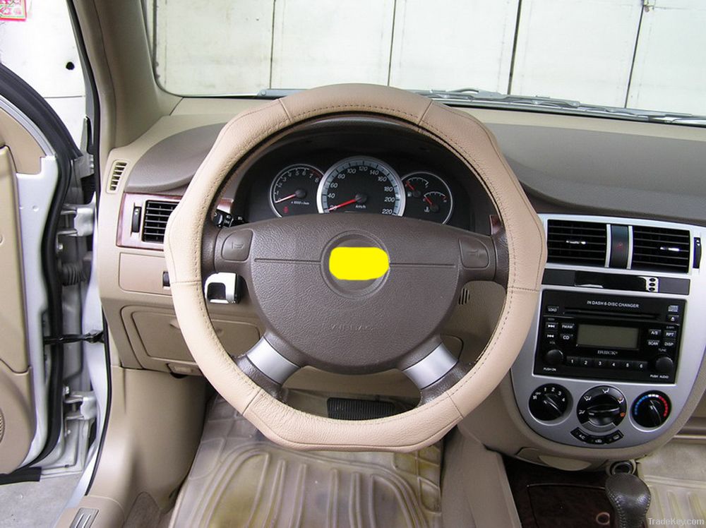 GENUINE LEATHER STEERING WHEEL COVER