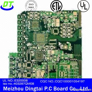 FR4 4-layers Lead FREE HASL PCB with UL/ETL certification shenzhen Chi