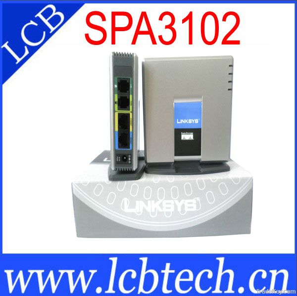 Unlocked VOIP phone adapter SPA3102