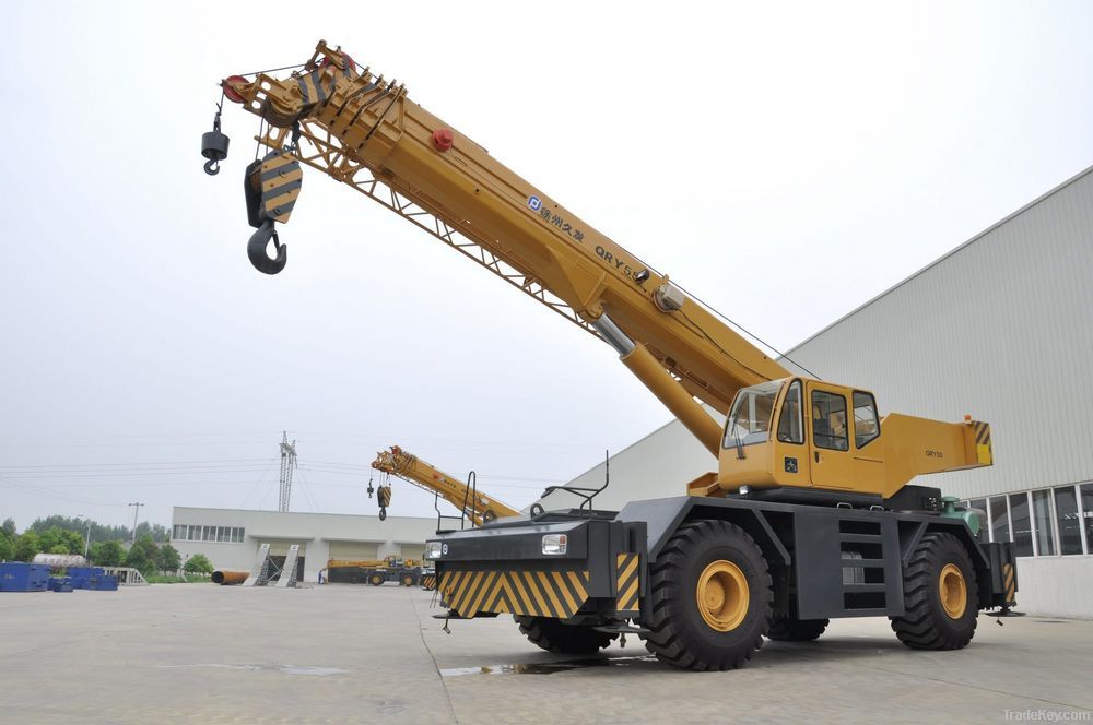 Rough terrain crane QRY55