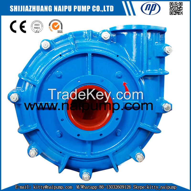 8/6 E-AH Metal &amp;amp; Elastomer Lined Centrifugal Mining Slurry Pump