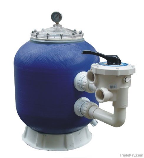 swimming pool side mounted sand  filter