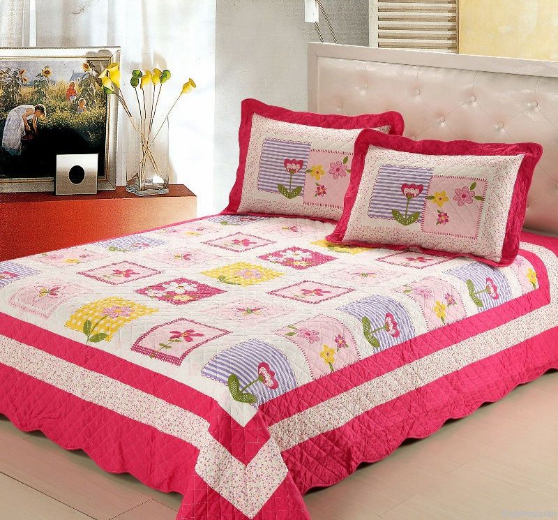 100% cotton China style patchwork quilt