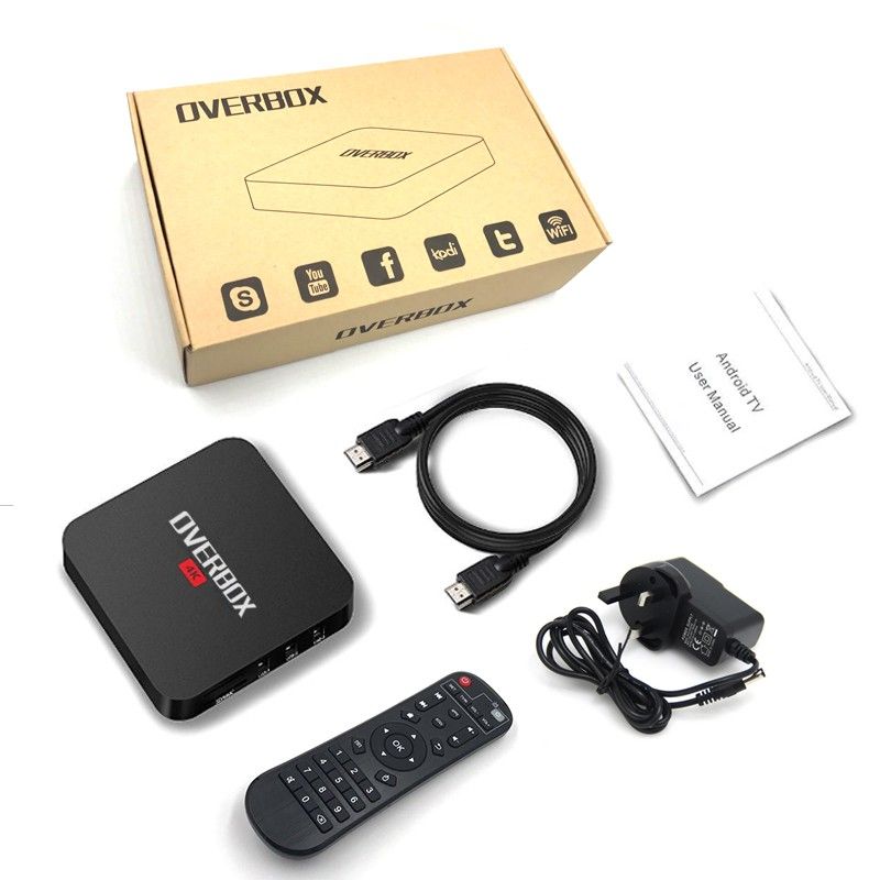2017 hot android tv box overbox a1x