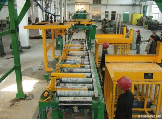 Gypsum board making line