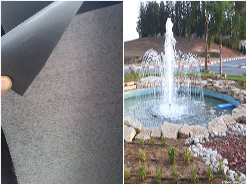 PVC waterproof membrane with fabric