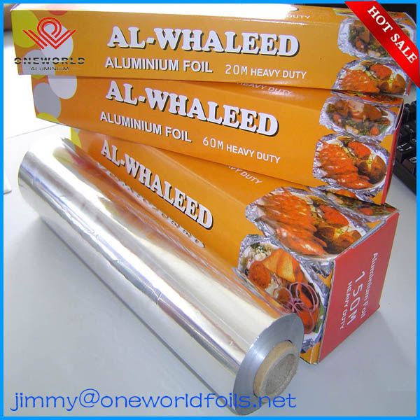 Aluminu foil for food packing