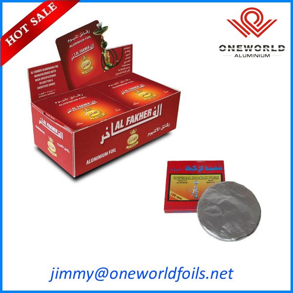 Hot sale ECO-friendly aluminum foil for shisha