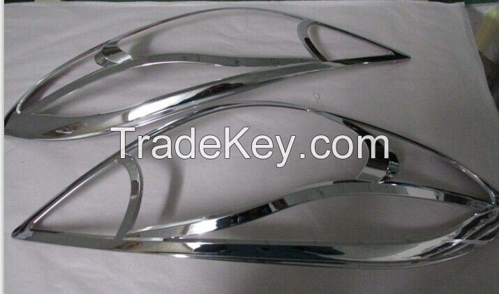 2012 SUNNY head lamp cover  ABS CHROME