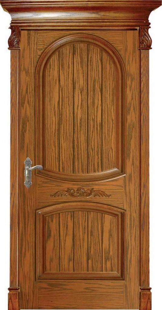 Wood Composite Door with Veneer Finish