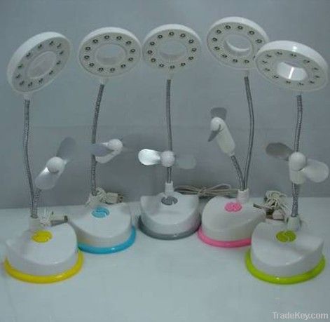 USB light & fan