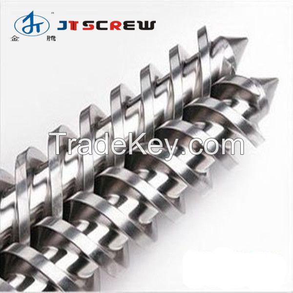 bi-metal  twin screw barrel for extruder machine