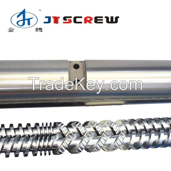 battenfielnd parallel twin screw barrel for extrusion line