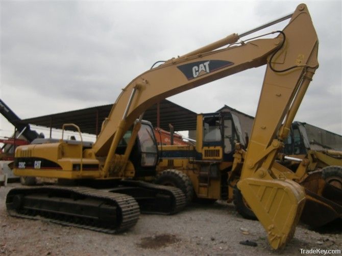 Used Caterpillar 320C crawler excavator