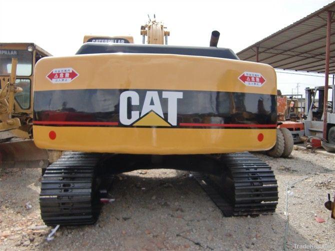 Used Caterpillar 320C crawler excavator