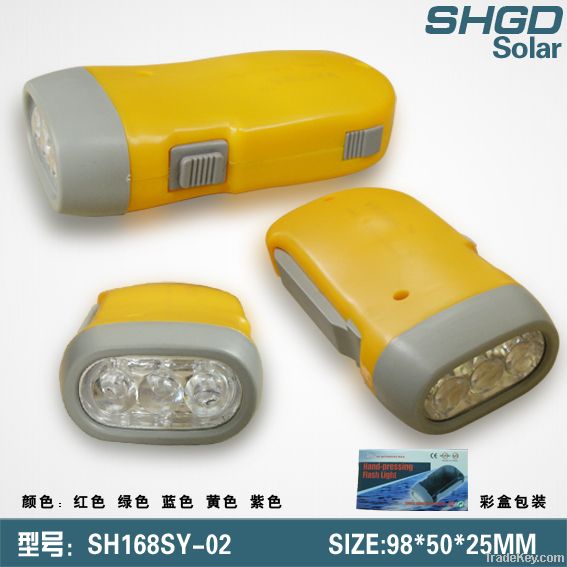 Hot sale dynamo flashlight