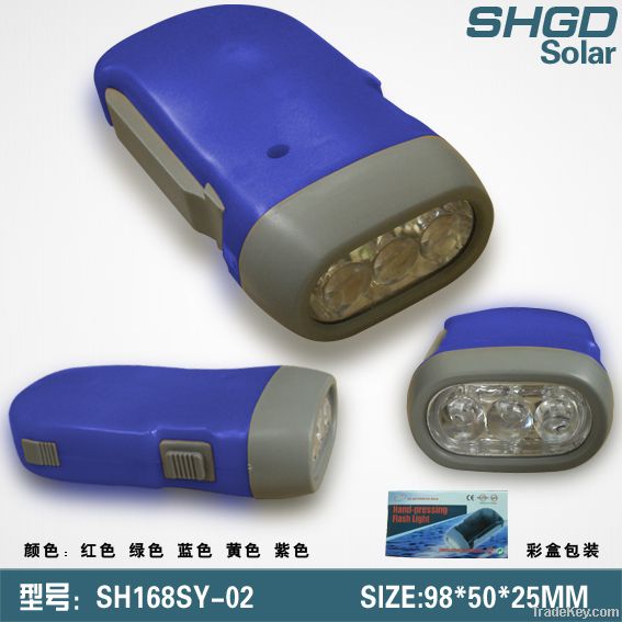 Hot sale dynamo flashlight