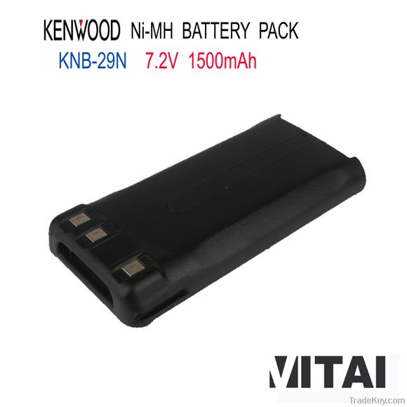 Wholesale OEM KNB-29N 1500mAh Ni-Mh Kenwood Radios Battry Pack