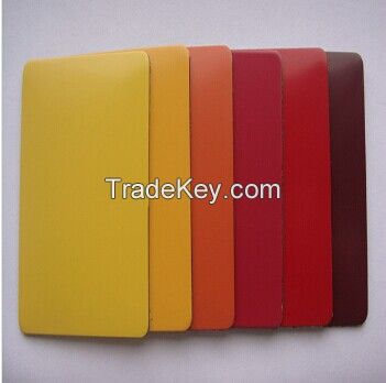 silver /ivory white  PE/PVDF Coated Aluminium Composite Panel/signboard panels