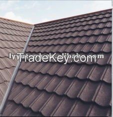 bond stone coated steel roofing tile/classic stone coated roof tile