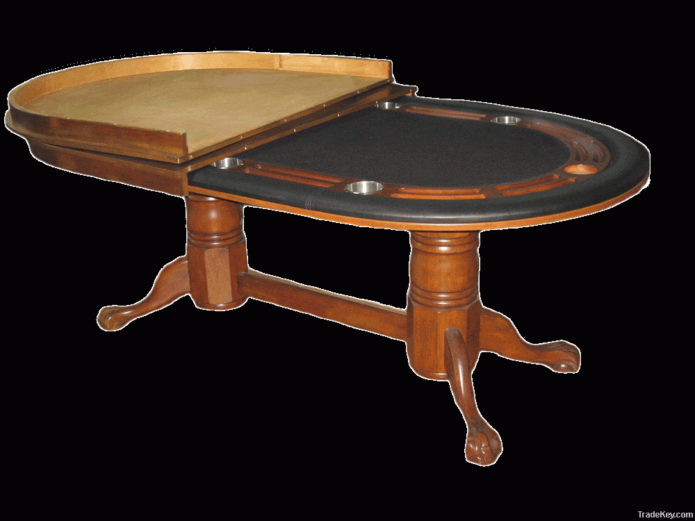 Hung fai GT-20 ovral Texas hold'em table with 8seats