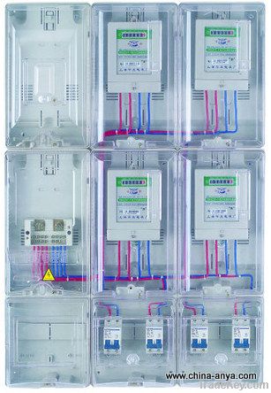 PC material transparent single phase meter box