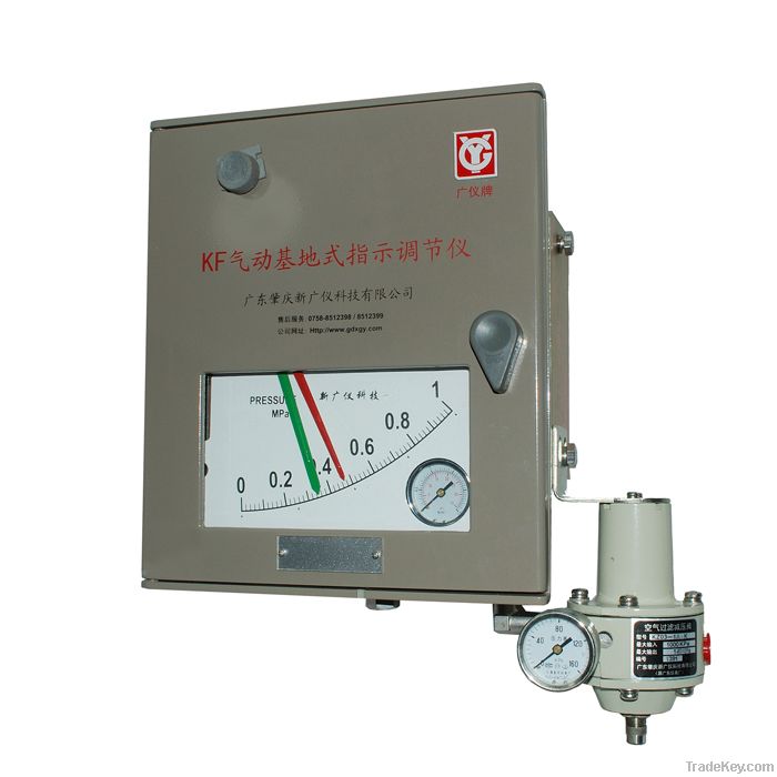 Pneumatic pressure indicating transmitter/controller (adjustable type)