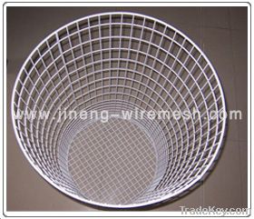 Stainless steel mesh basket