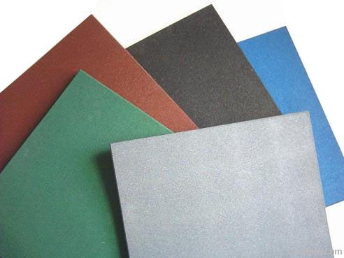 Durable indoor &amp; outdoor rubber flooring tiles