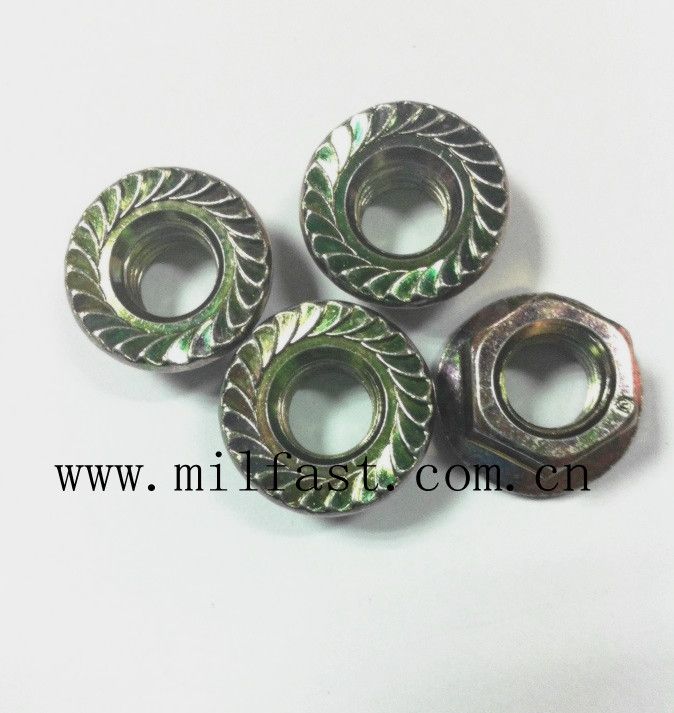 DIN6923 Gr. 8 Hex Flange Nuts