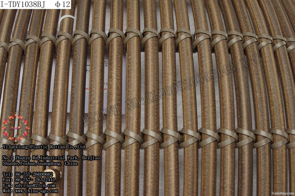 pe fiber-round rattan