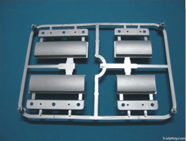 Electroplating precious plastic parts