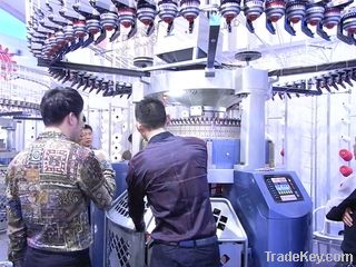 doube jacquard circular knitting machine