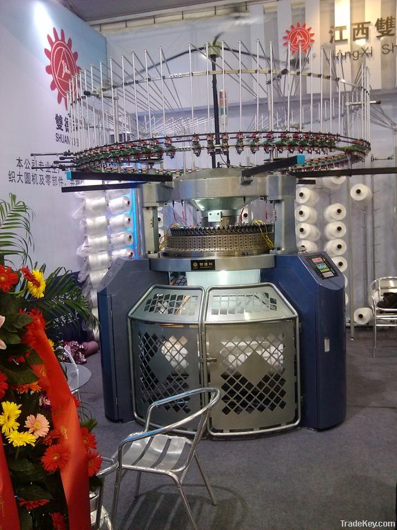 high speed double jersey circular knitting machine