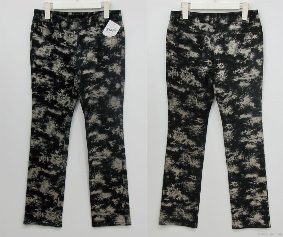 Wild Print Jeans