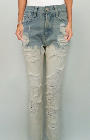 Women Gradient Jeans