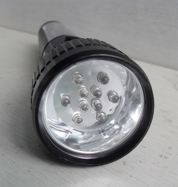 Solar 10 LED torch solar light