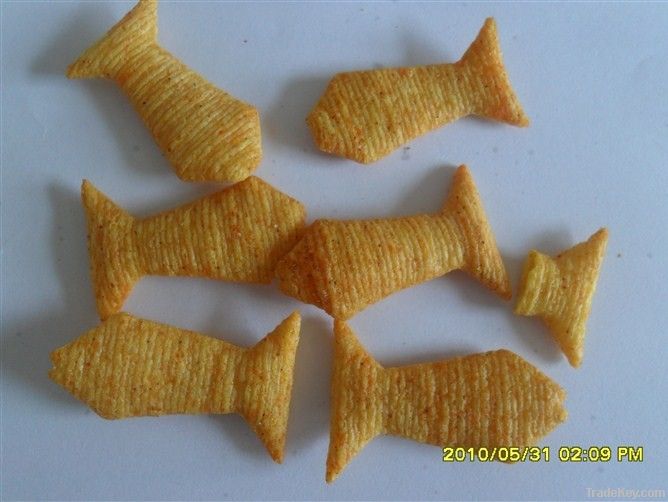 Corn snacks food extruder production line