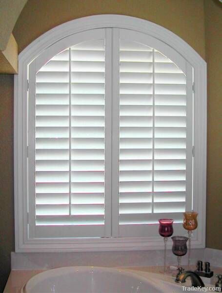 Extrude PVC Vinyl Bathroom Window Shutter