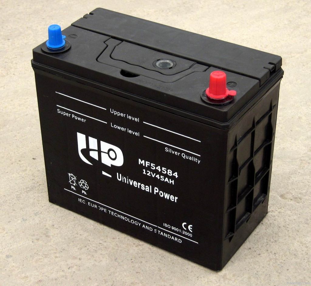 DIN Standard Maintenance Free Car Battery