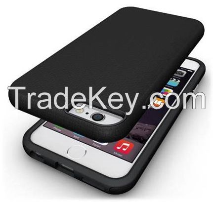 Finger printing proof hybrid phone case