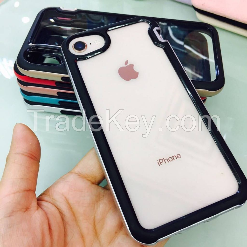 Anti scratch and shock proof 3-in-1 hybrid case for iPhone