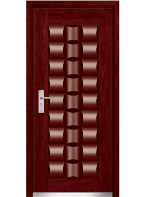 steel wood armored door