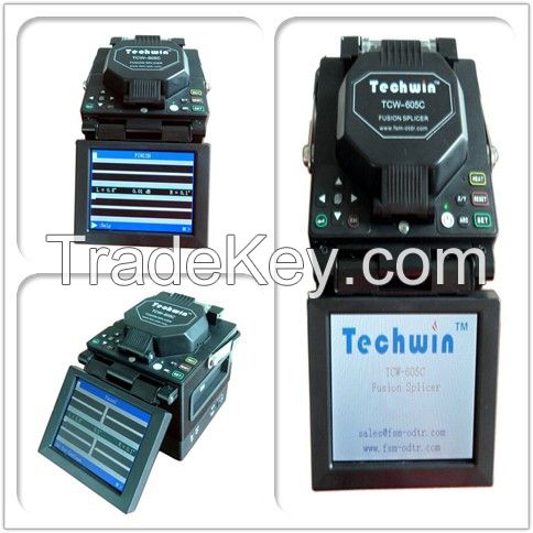 Fusion splicers fusion fiber splicer splicing machine splicer Techwin TCW-605c