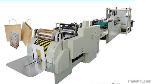 Roll feeding square bottom paper bag making machine LFD-330