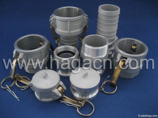 Aluminum camlock coupling