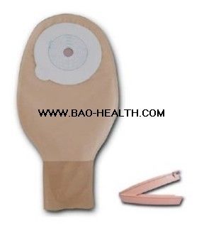 one piece drainable colostomy bag