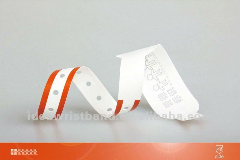 Thermal printable wristband