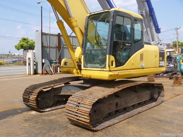 used excavator komastu pc200-7